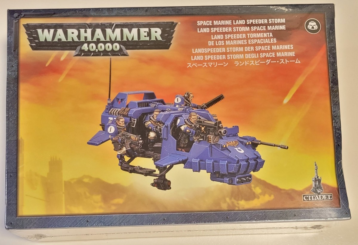 LAND SPEEDER STORM OOP Firstborn Space Marines *New in box