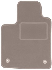 Fahrermatte Fußmatten Automatten Velours Beige für Renault Twingo II 2007-2014