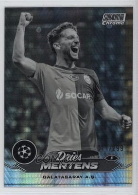 2023 Topps Stadium Club Chrome UEFA Champions League /299 Dries Mertens #97 0e9r