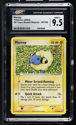 Mareep graded CGC 9.5 for sale on eBay