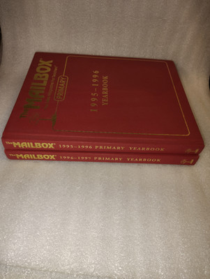 Mailbox Primary Yearbook Lot 1995-96 1996-97 Teacher Resource Education Center