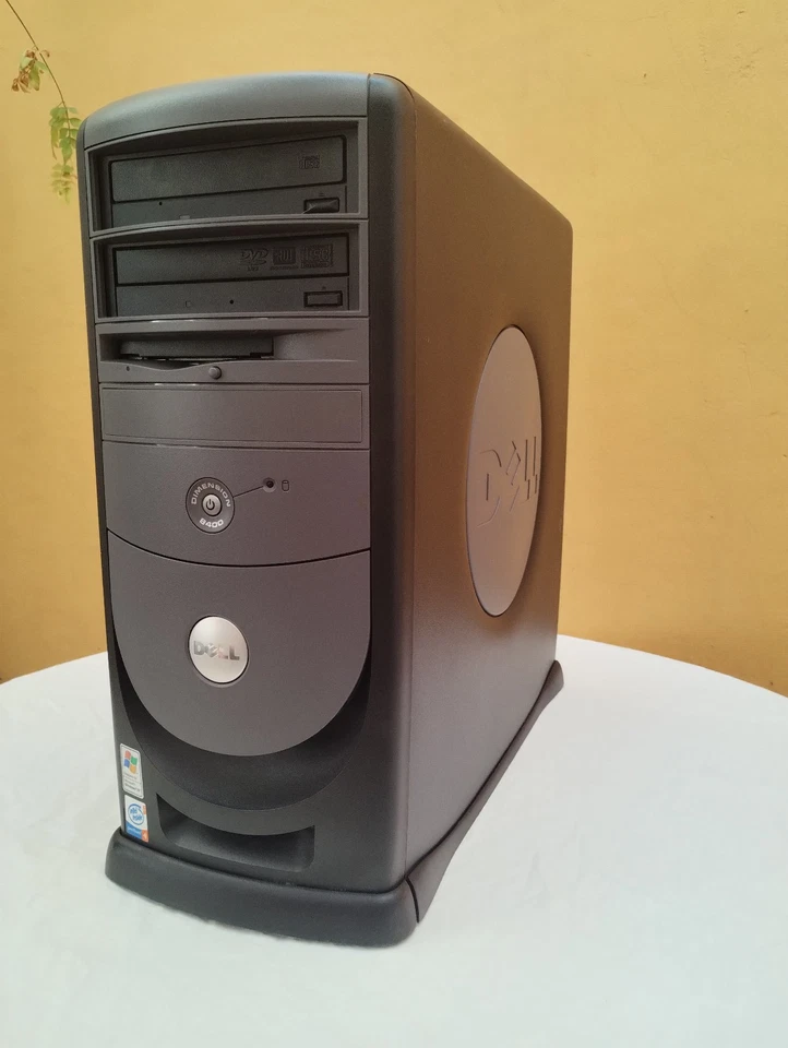 Dell Dimension 8400 Pentium 4 3.0Ghz 1 GB RAM DDR2 80GB Windows XP Retro Games - Imagen 2 de 4