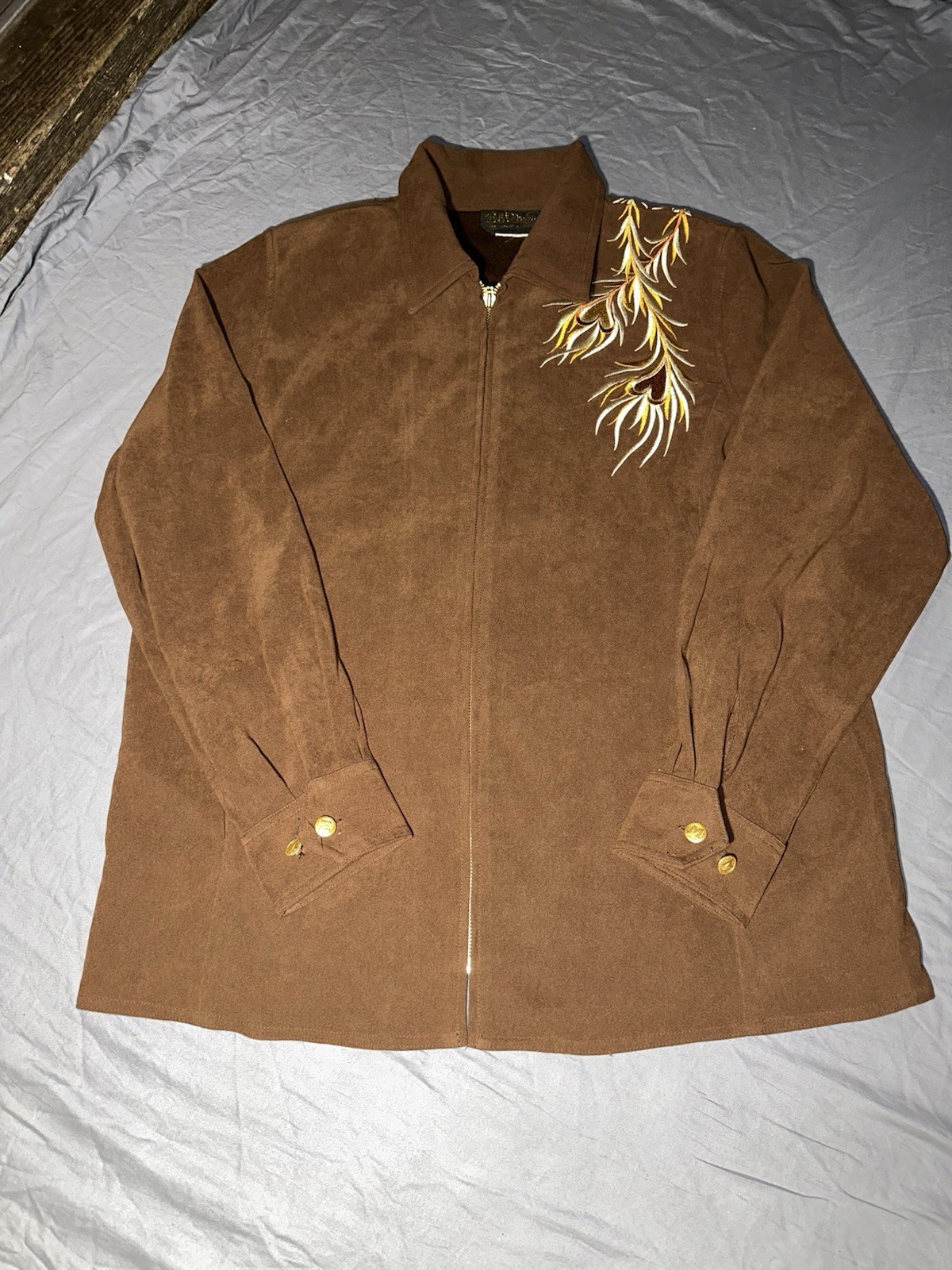 Bob Mackie Vintage Wearable Art Jacket One Size W… - image 2