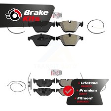 Front Rear Ceramic Brake Pads Wear Sensor Kit For 2013-2013 BMW 328i xDrive 3.0L