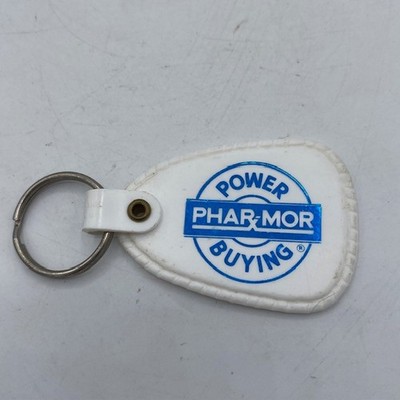 Vintage Phar-Mor Power Buying Paramount  Communications Key Fob Keychain