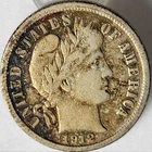 1912 D Denver Mint Barber Dime Nice Full Liberty