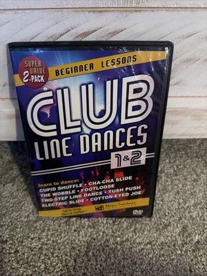 Club Line Dances 1 & 2: Beginner Lessons - Learn to dance the Wobble, Electric