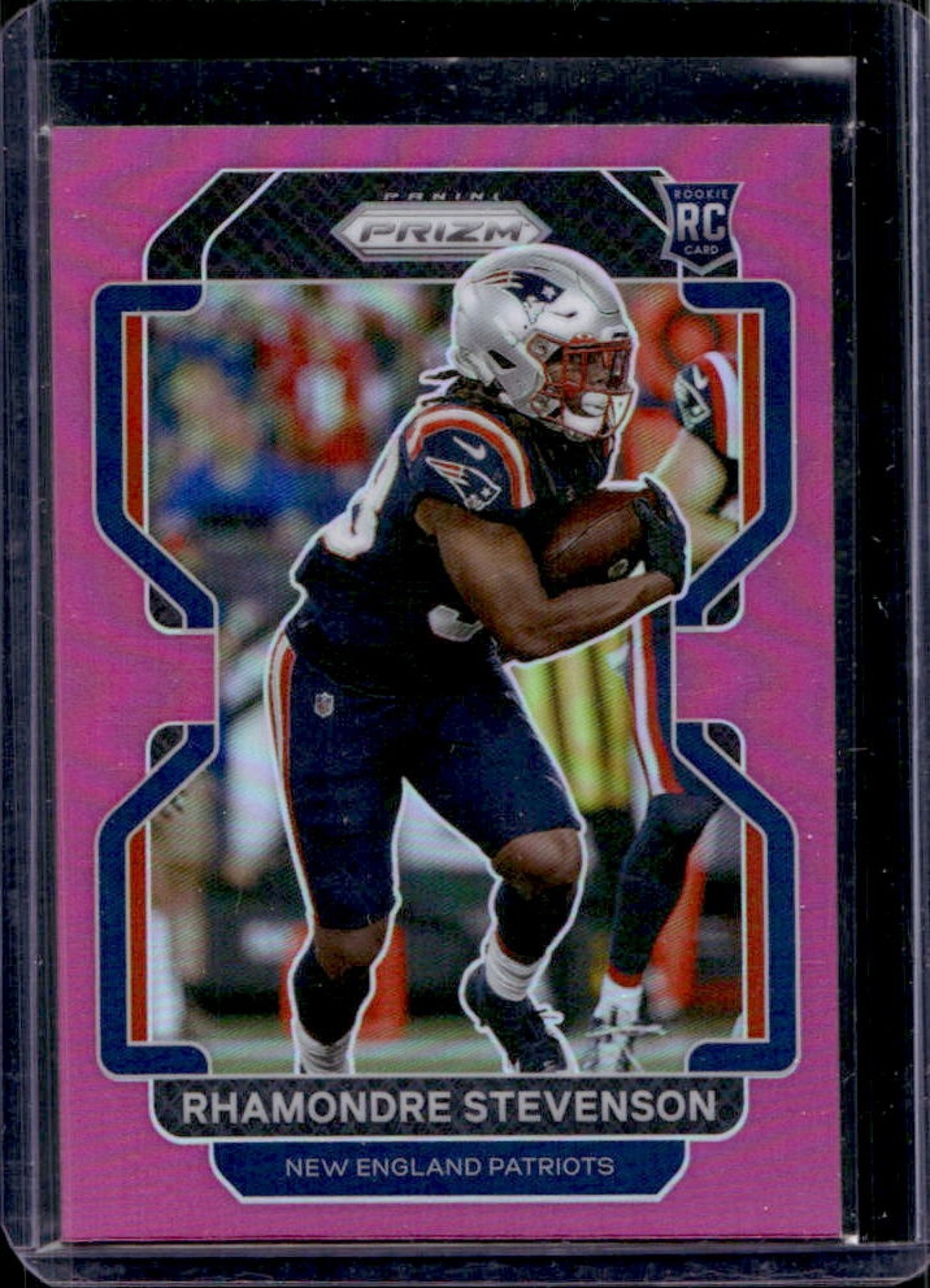 2021 Prizm Rhamondre Stevenson RC Pink Rookie #367 Patriots