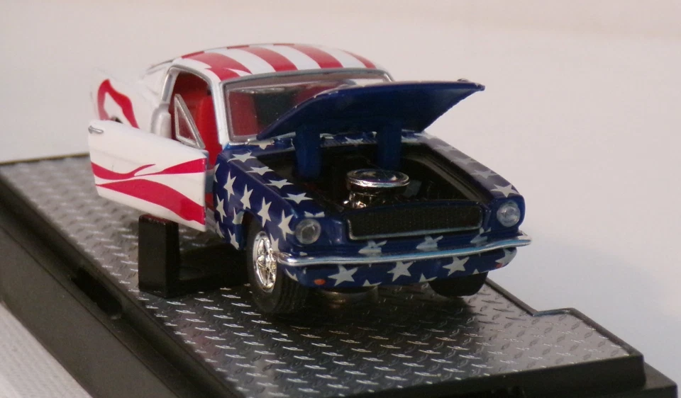 Shelby GT350 1965 11-04... The Patriot Release... Auto-Dreams...M2Machines...1:64 Foto 3 de 4