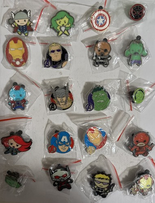 #ad #ad Disney Marvel Avengers Only Pins lot of 20 Spider Man Deadpool Iron Man Etc. $24.00