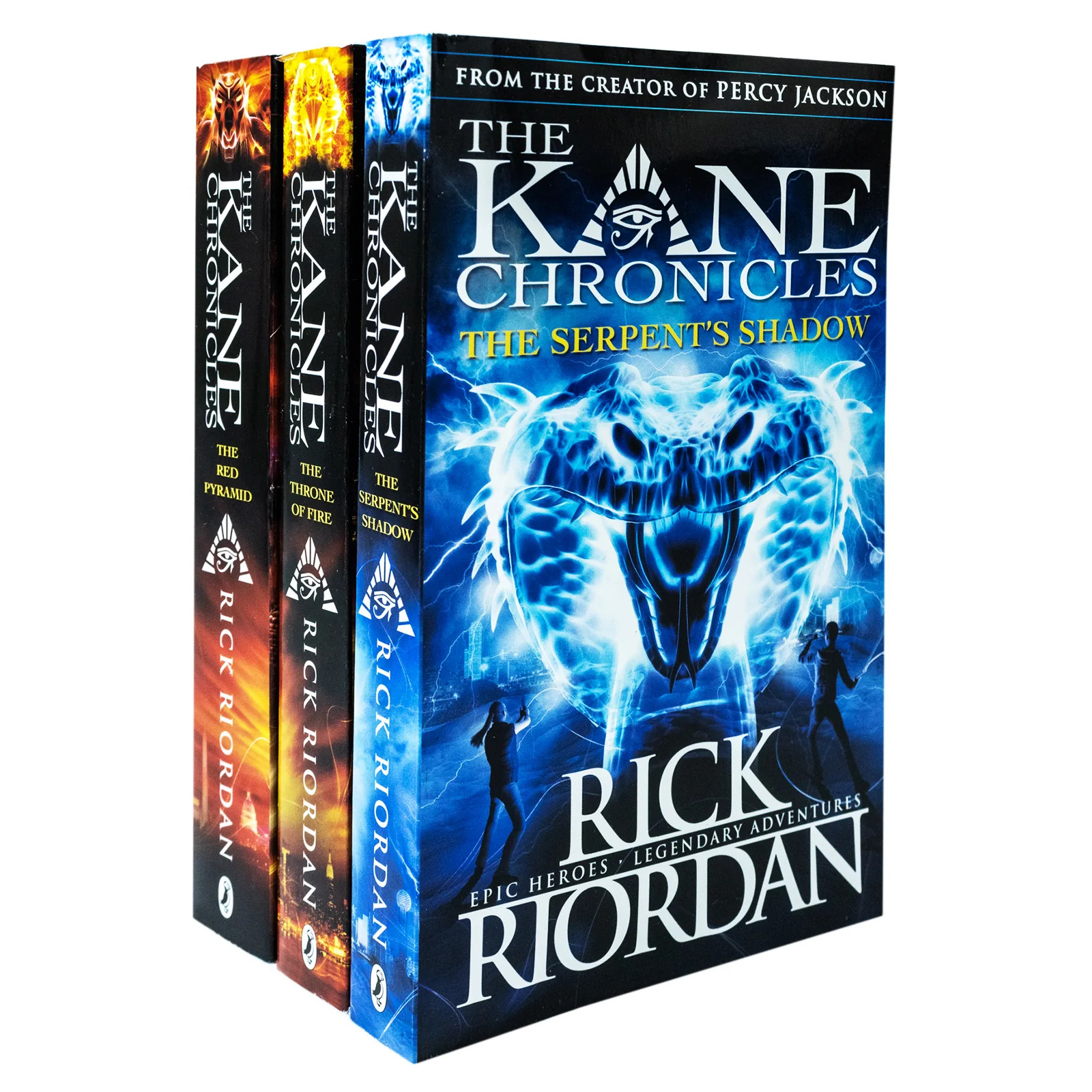 The Kane Chronicles Collection Rick Riordan 3 Books Set Red Pyram | Rick Riordan