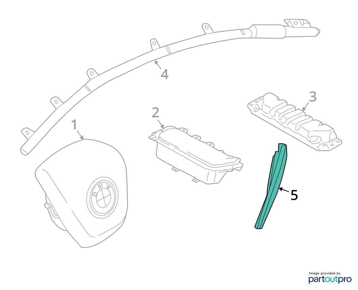 BMW i8 2014-2021 Front Left Airbag