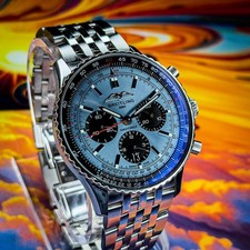 Breitling Navitimer B01 Chronograph 43 AB0138241C1A1 Ice Blue FULL SET 8