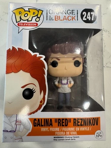 Funko POP! Television: Orange Is The New Black Galina RED Reznikov #247 NEW