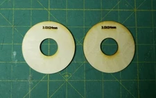 3.0" X 24mm Centering Ring Set For Estes Pro Series II model rocket kits 