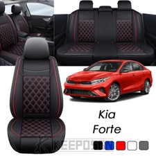 For Kia Forte Car Seat Covers Full Set Leather Front Rear 52 Seater Waterproof For Kia Forte Car Seat Covers Full Set Leather Front Rear 52 Seater Waterproof