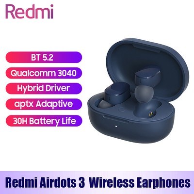 Redmi Airdots 3 True Wireless Earbuds Bluetooth 5.2 MIUI Pop-up Connection U0M7
