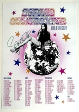 SOPHIE ELLIS-BEXTOR * OFFICIAL KITCHEN DISCO SIGNED 2024 WORLD TOUR POSTER * BN!