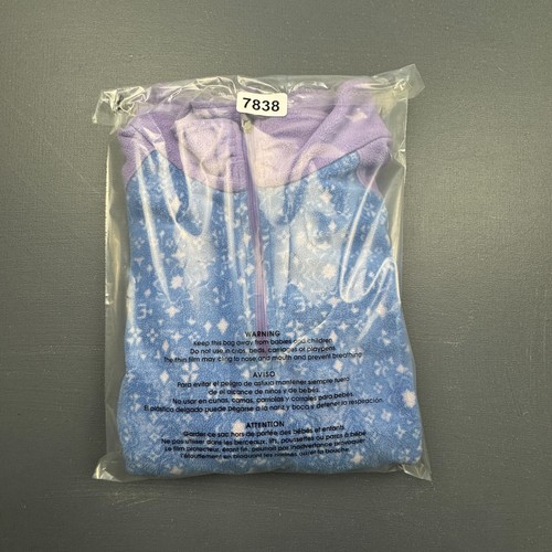 Columbia Girls Fleece Pullover Sweater 14/16 Purple Blue Half Zip Winter Top - Picture 10 of 10