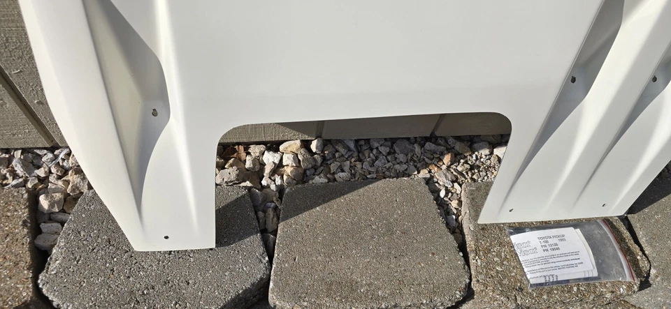 12128 Lund fibra de vidrio cabina parasol luna para Toyota T100 1993-1998 96 97 Foto 3 de 4