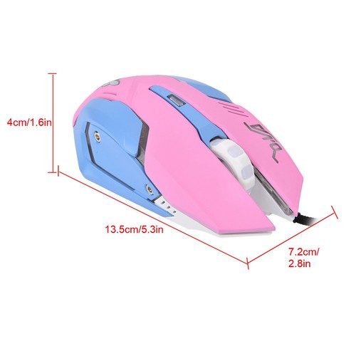 3200DPI High Sensitivity Gaming Mouse Comfortable Grasping Wired Gaming Mous Fit - Picture 8 of 12