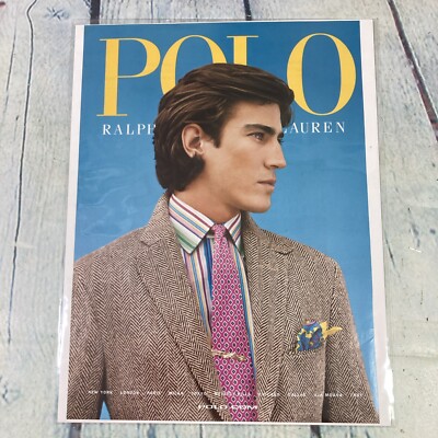 2005 Ralph Lauren Polo Clothing Vintage Print Ad/Poster Promo Art Magazine  Page