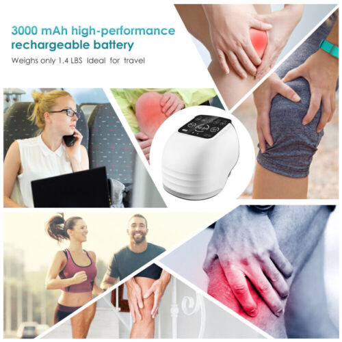 Cordless Infrared Heat Knee Massage Air Pressure Vibration Massager Pain Relief - Picture 14 of 16