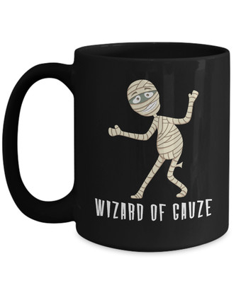 Orthopedic Office Mug, Gift for Medical Assistant Broken Bones Wizard of Gauze