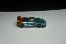 Hot Wheels McLaren Senna Spectraflame Blue w/ orange