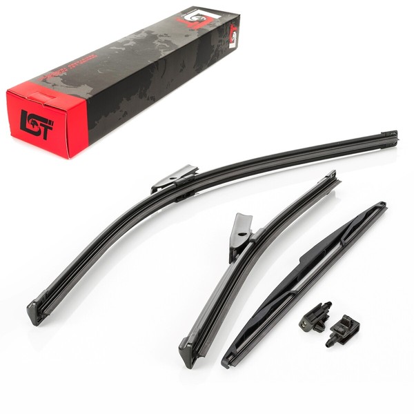 Scheibenwischer Wischerblatt Set Vorne + Hinten FüR Renault Megane III Grandtour-image