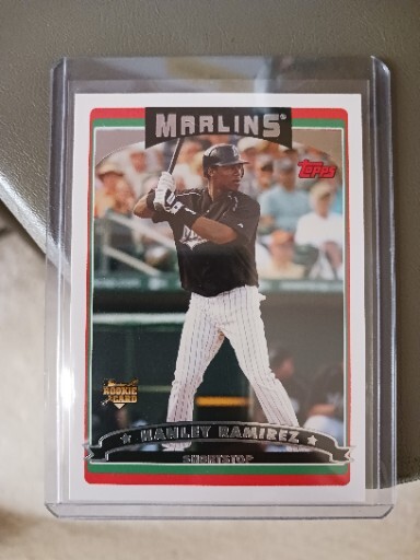 TOPPS 2006 HANLEY RAMIREZ CARD #620 FLORIDA MARLINS ROOKIE BASEBALL CARD
