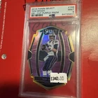 Tom Brady - 2018 Select - Purple Die-cut -out of /75  PSA 9 MINT!