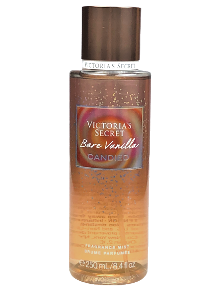 VICTORIA'S SECRET BARE VANILLA CANDIED FRAGRANCE BODY MIST SPRAY
