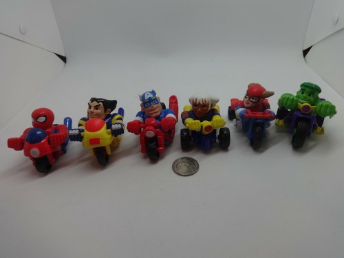 Maisto Marvel Set 6 Zyklen - Spiderman, Wolverine, Hulk, Storm, ++ - Neuwertig - Bild 3 von 12