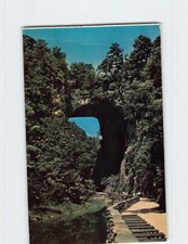 Postcard Natural Bridge Shenandoah National Park Virginia USA