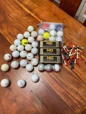 Huge Lot Of 43 Golf Balls - MC Lady, Titleisf, Nike, Pinnacle, Maxfli, Wilson