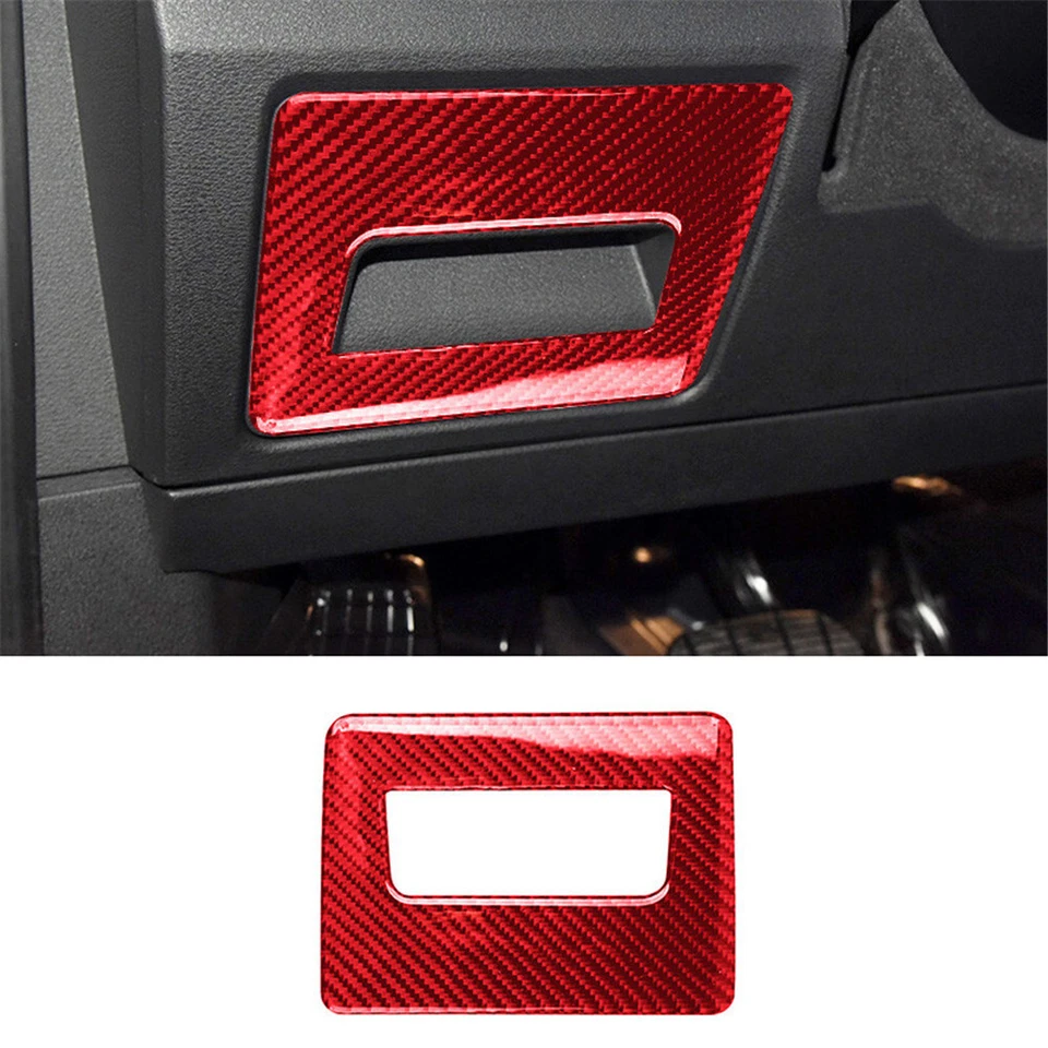 32Pcs Red Carbon Fiber Full Set Interior Kit Cover Trim For BMW X1 F48 2016-2018 Foto 3 de 4