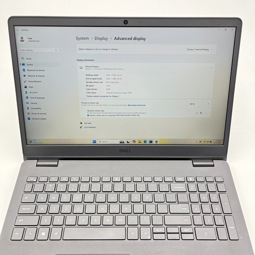 Dell Inspiron 3505 15.6" Laptop - Ryzen 5 3450U, 12GB Ram, 256GB SSD, Touch, W11 - Picture 3 of 11
