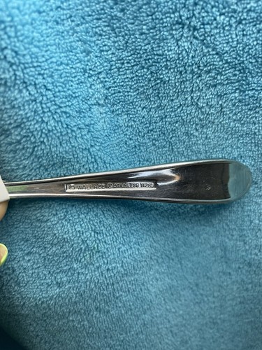 Wallace MODERN THREAD Stainless Outline 18/10 Silverware dinner Fork Flatware - Picture 6 of 7