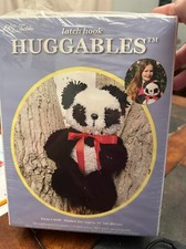 Huggables PANDA Stuffed Animal Latch Hook Kit 36108 MCG Textiles Opened New 16"