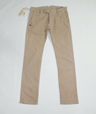  228 NEW Diesel Trousers Golden Yellow W27"/WAIST ACROSS 14 1/2xL30 SLIM Cotton