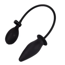 Butt Plug Vaginal Anal Dilator Expandable Silicone Prostate Massager Sex Toys