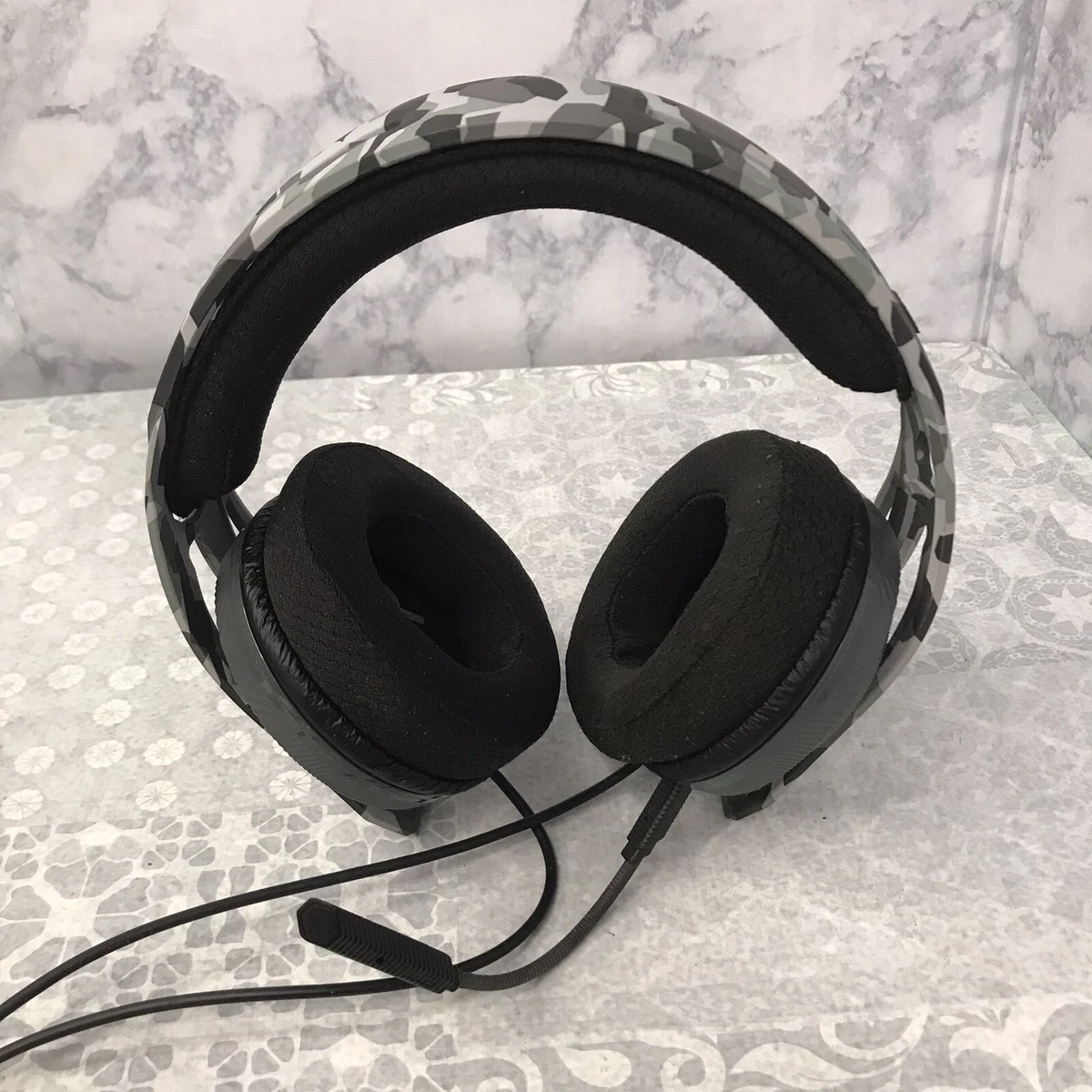 Nacon Rig 400 Headset PS4 with Removable Mic Artic CAMO Untested