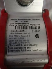 Miller by Honeywell Scorpion Personal Fall Limiter PFL-11-Z7/9FEET BRAND NEW