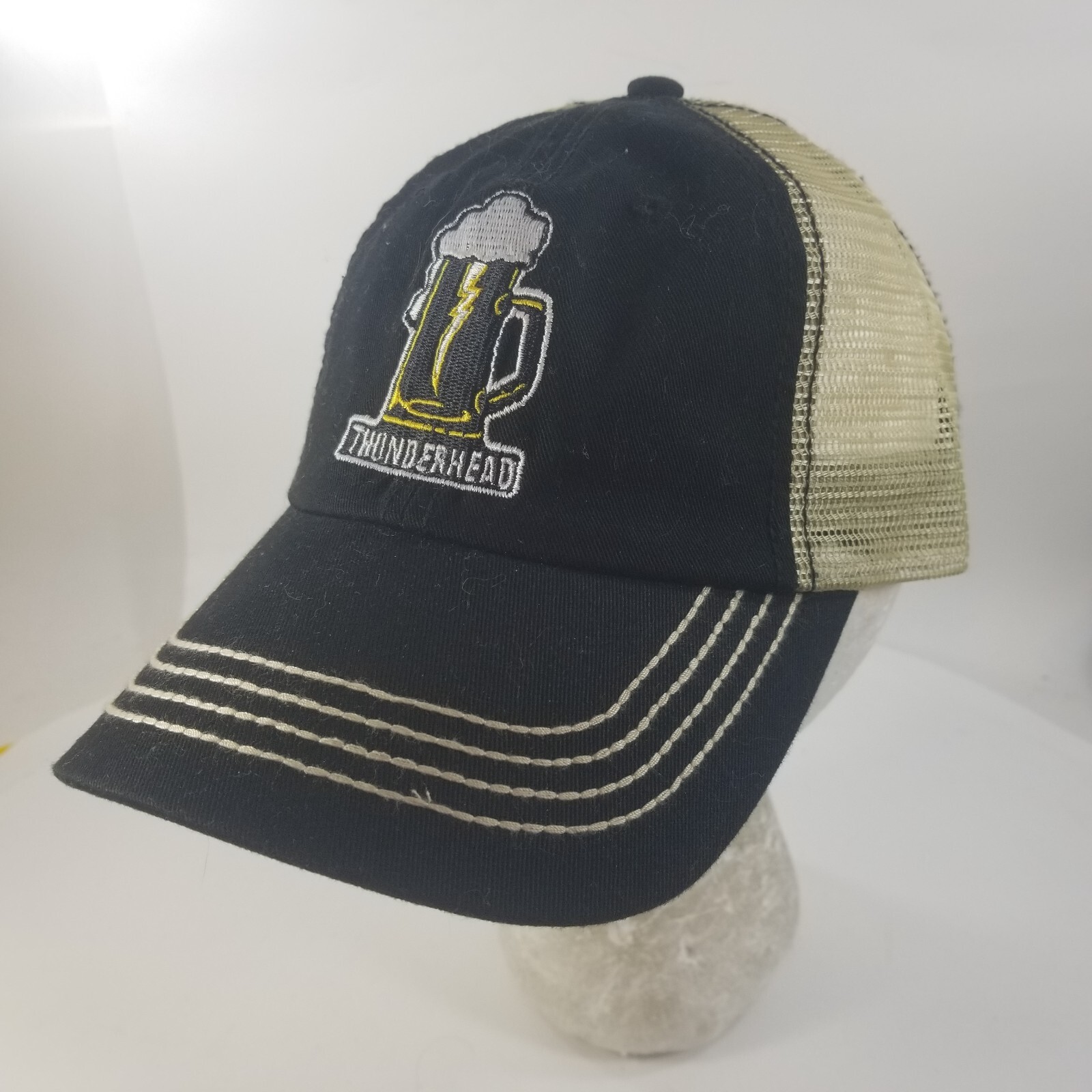 Thunderhead Hat Beer Brewery Baseball Cap Black Strap… Gem