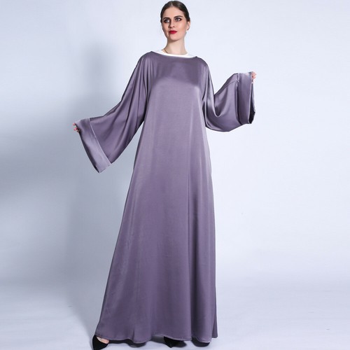 Ramadan Kaftan Abaya Muslim Women Long Dress Maxi Robe Dubai Party Gown Abayas - Picture 92 of 220