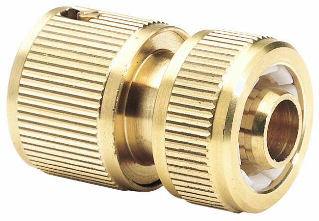 Draper 36199 Brass Garden Hose Connector, 1/2""
