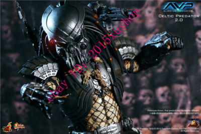 HOT TOYS MMS221 Alien vs. Predator 1/6 Celtic Predator Action