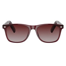 Bluetooth Speaker Sunglasses Red Lens Music Stereo Smart Glasses for Mens Womens