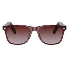 Bluetooth Speaker Sunglasses Red Lens Music Stereo Smart Glasses for Mens Womens